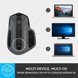 Logitech MX Master 2S, Graphite Gray