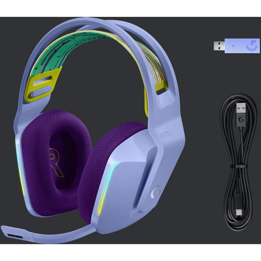 Logitech G733 Lightspeed Wireless RGB Gaming Headset