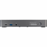 StarTech.com USB-C & USB-A Dock - Hybrid Triple Monitor Laptop Docking Station DisplayPort & HDMI 4K 60Hz/85W PD/6x USB/GbE/USB 3.1 Gen 2