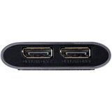 StarTech.com Thunderbolt 3 to Dual DisplayPort Adapter DP 1.4 - Dual 4K 60Hz or Single 8K/5K TB3 to DP Monitor Video Adapter - Mac/Windows