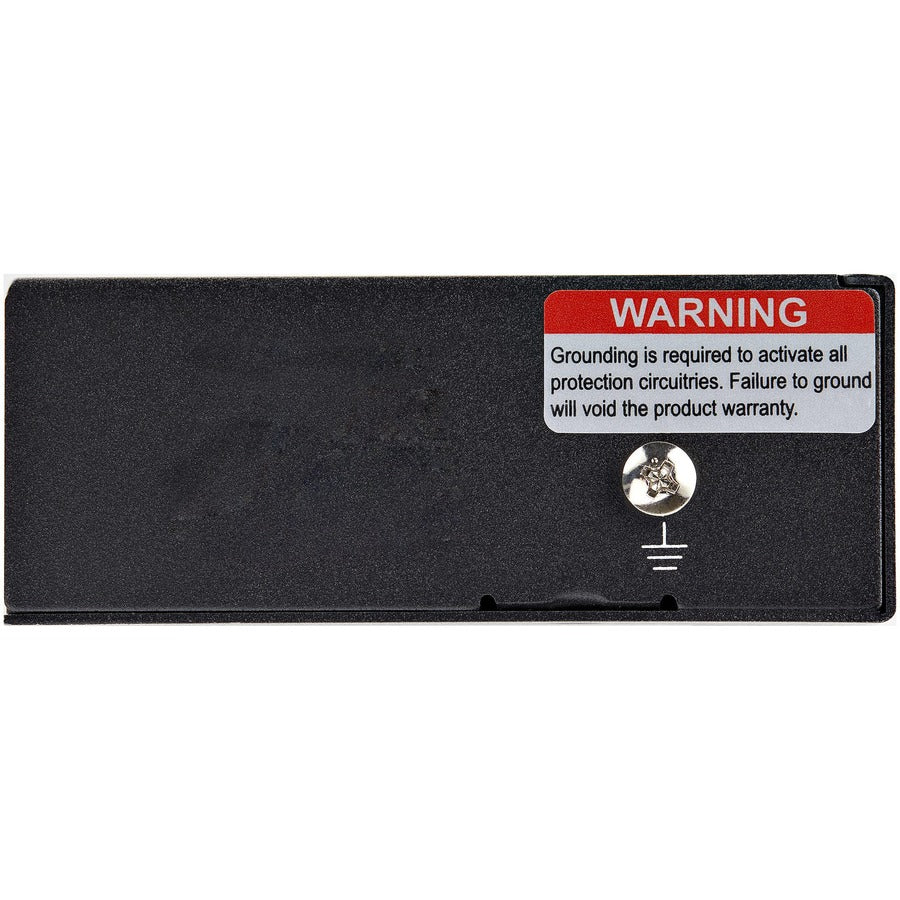 Star Tech.com Industrial Gigabit PoE Extender - 60W 802.3bt PoE++ 100m/330ft - Power Over Ethernet Network Range Extender - IP-30 Hardened