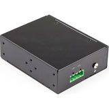 Star Tech.com Industrial Gigabit Ethernet PoE Injector 30W 802.3at PoE+ Midspan 48V-56VDC Power Over Ethernet Injector Adapter -40C to +75C