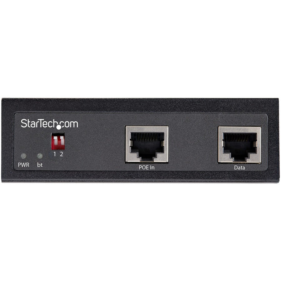 Star Tech.com Industrial Gigabit PoE Splitter - 90W Power over Ethernet PoE++ Splitter - 12-48V DC Splitter 802.3bt Ultra PoE -40C to +75C