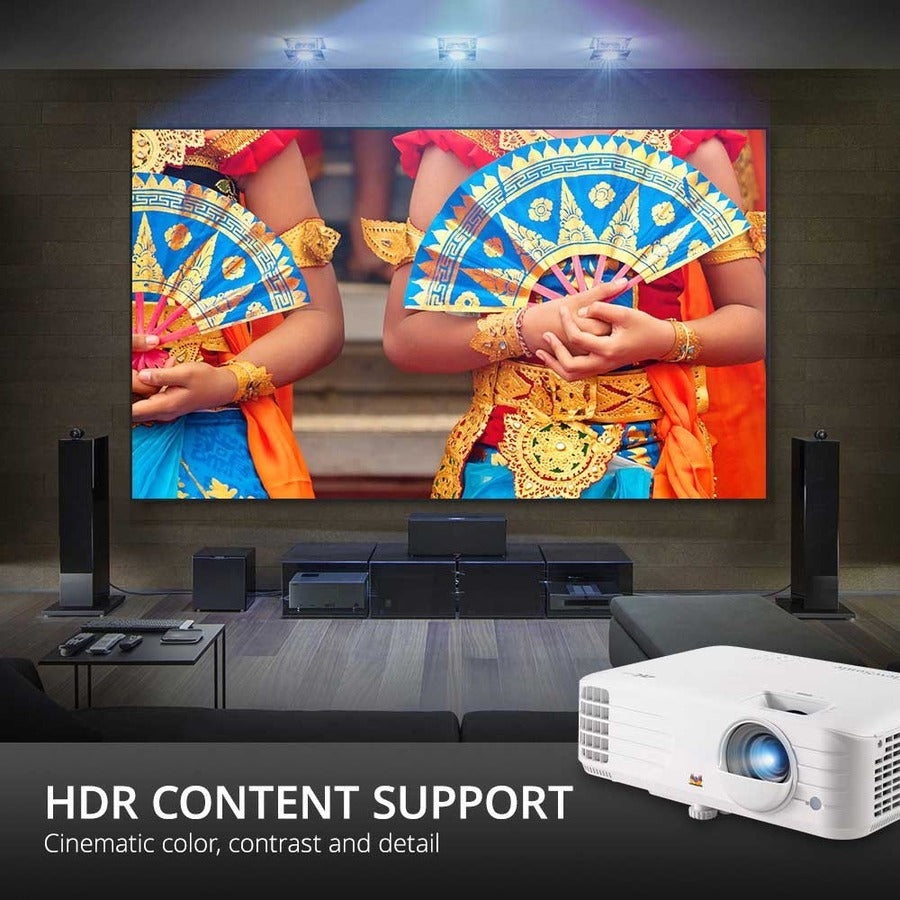ViewSonic PX701-4K Standard Throw DLP Projector - 16:9 - Ceiling Mountable
