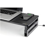 Support d'écran StarTech.com avec chargeur sans fil, chargeur Qi 15 W pour téléphone, hauteur réglable pour écran de bureau
