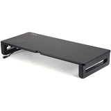 Support d'écran StarTech.com avec chargeur sans fil, chargeur Qi 15 W pour téléphone, hauteur réglable pour écran de bureau