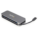 Hub USB-C StarTech.com 4 ports - 4 ports USB-A - Hub USB 3.0 Type-C 5 Gbit/s (USB 3.2/3.2 Gen 1) - Alimentation par bus - Câble de 28 cm avec gestion des câbles