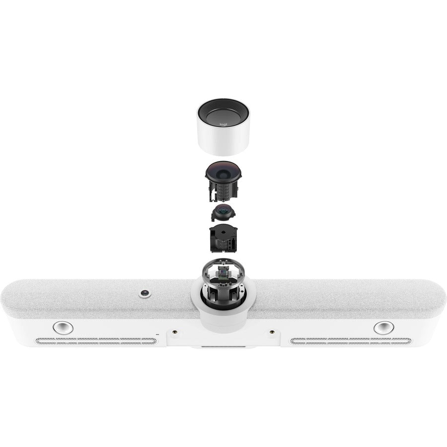 Logitech Rally Bar Mini Video Conferencing Camera - 30 fps - White - USB 3.0