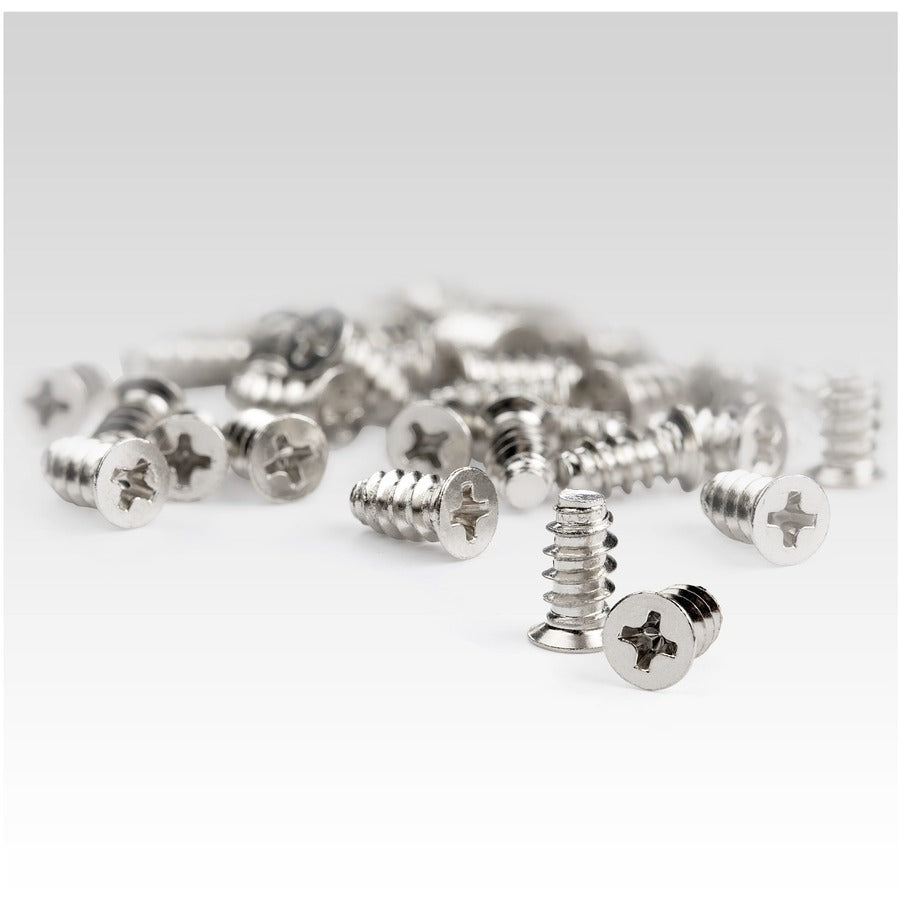 StarTech.com 50-Pack M5 Screws, 10mm Long PC Case Fan Screws, Self-Tapping Computer Case Fan Mounting Screws, Phillips/Flat Head, Steel