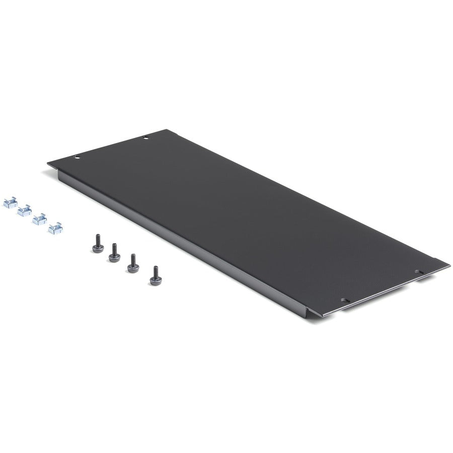 StarTech.com 4U Blank Panel for 19 inch Rack, Enclosures & Cabinets, Rack Mount Blanking Panel for Server/Network Racks, 4RU Rack Filler