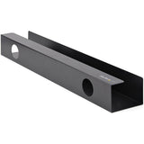 StarTech.com Under Desk Cable Management Tray, Cable Tray Organizer/Manager, Desk/Table Mount, Cord/Power Strip Holder, 23-1/2"L x 4-1/2"D