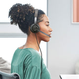 Casque filaire supra-auriculaire Logitech Zone 750 avec microphone antibruit