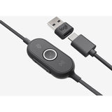 Casque filaire supra-auriculaire Logitech Zone 750 avec microphone antibruit