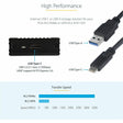 StarTech USB-C M.2 NVMe SATA SSD Enclosure 10Gbps