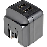 Chargeur mural USB 2 ports StarTech.com, hub de charge mural 17 W (ports 2,4 A et 1 A), adaptateur secteur double USB-A, chargeur portable pour téléphones/tablettes