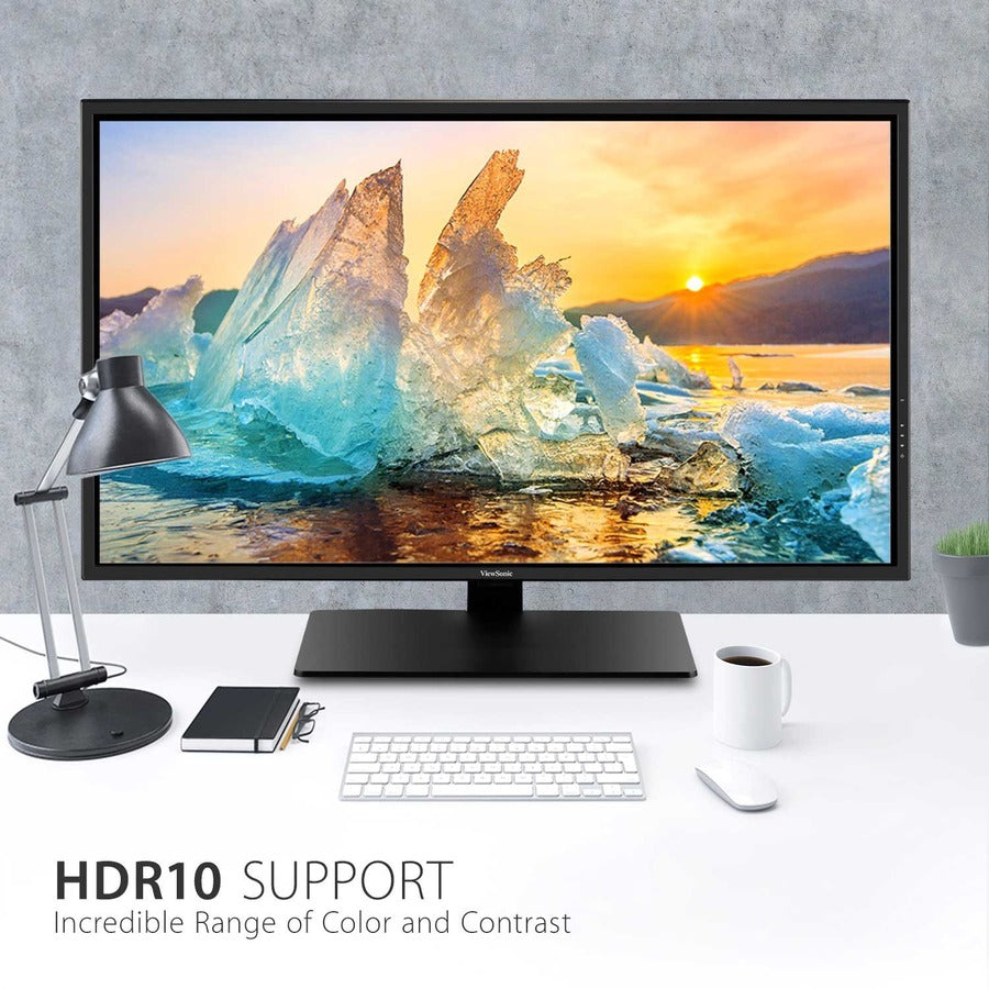 Moniteur LED UHD 4K ViewSonic Entertainment VX4381-4K 43" - 16:9 - Noir