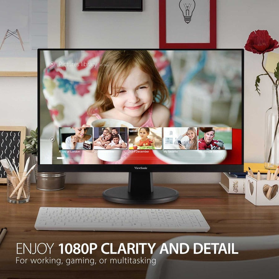 Viewsonic 27" Display, MVA Panel, 1920 x 1080 Resolution