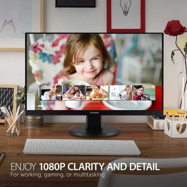 Viewsonic 27" Display, MVA Panel, 1920 x 1080 Resolution