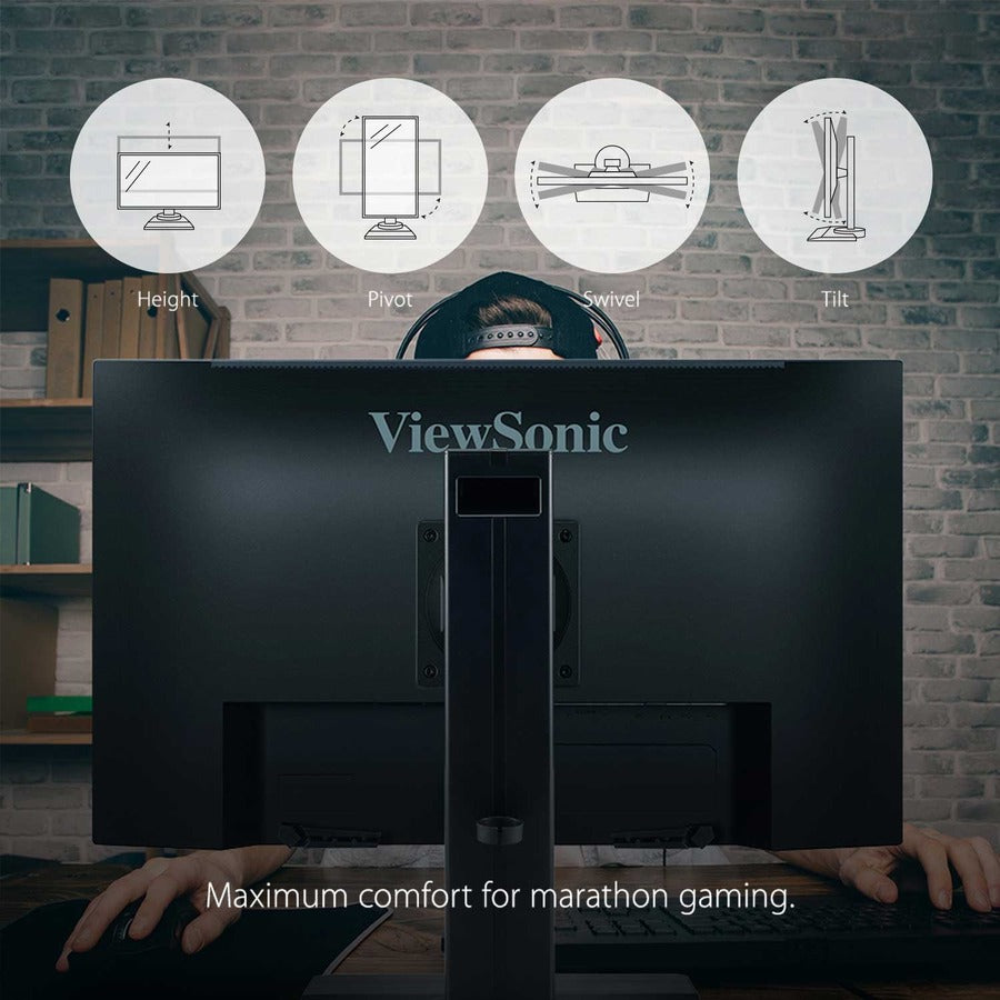 Viewsonic 24" Display, IPS Panel, 1920 x 1080 Resolution