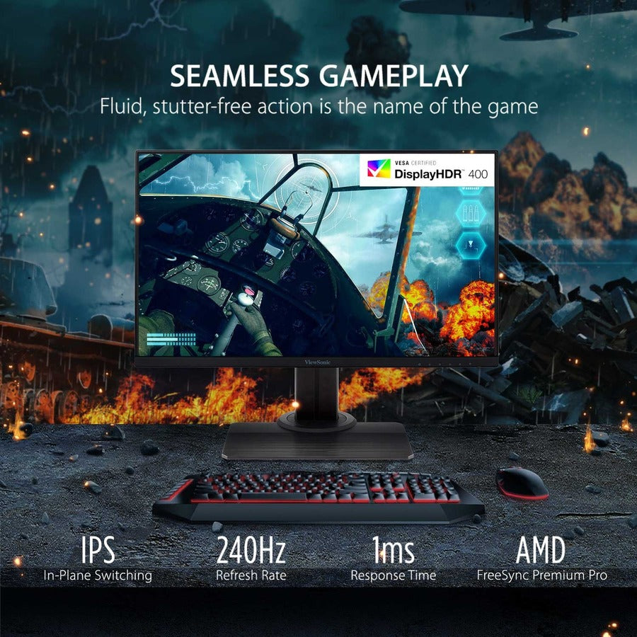 Viewsonic 24" Display, IPS Panel, 1920 x 1080 Resolution