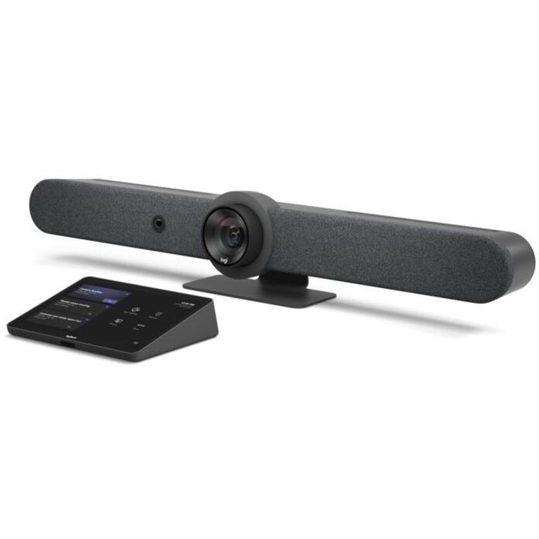 Ensemble Logitech Rally Bar + Tap Cat5E Graphite pour salles Microsoft Teams