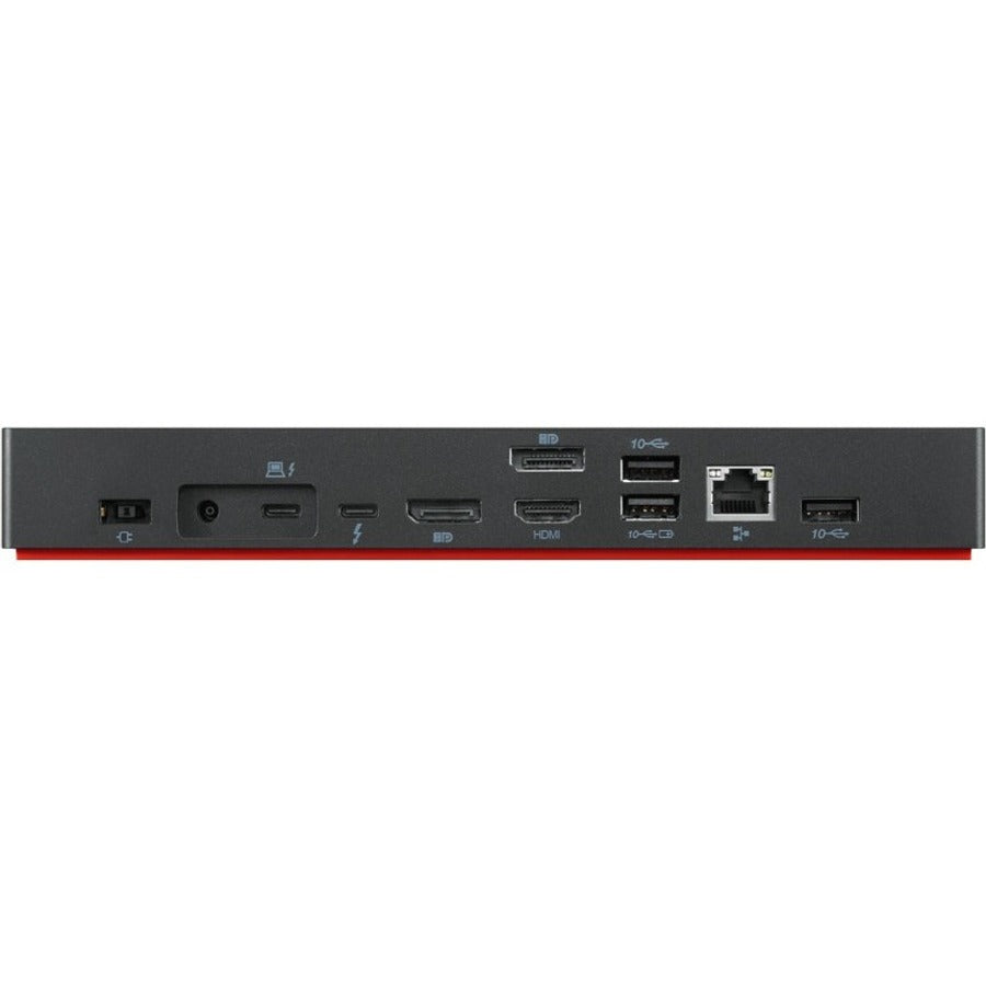 Dock - Black/Red - Power Supply - 20V 15A - 1x Thunderbolt Port - for Host conne