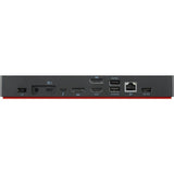 Dock - Black/Red - Power Supply - 20V 15A - 1x Thunderbolt Port - for Host conne