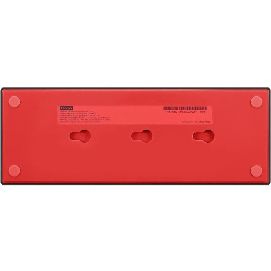Dock - Black/Red - Power Supply - 20V 15A - 1x Thunderbolt Port - for Host conne