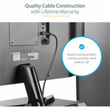StarTech.com 10ft (3m) VESA Certified DisplayPort 1.4 Cable, 8K 60Hz HDR10, UHD 4K 120Hz Video, DP to DP Monitor Cord, DP 1.4 Cable, M/M