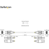 Câble DisplayPort 1.4 certifié VESA de 4 m (13 pi) de StarTech.com