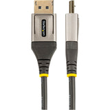 StarTech.com 16ft (5m) VESA Certified DisplayPort 1.4 Cable, 8K 60Hz HDR10, UHD 4K 120Hz Video, DP to DP Monitor Cord, DP 1.4 Cable, M/M