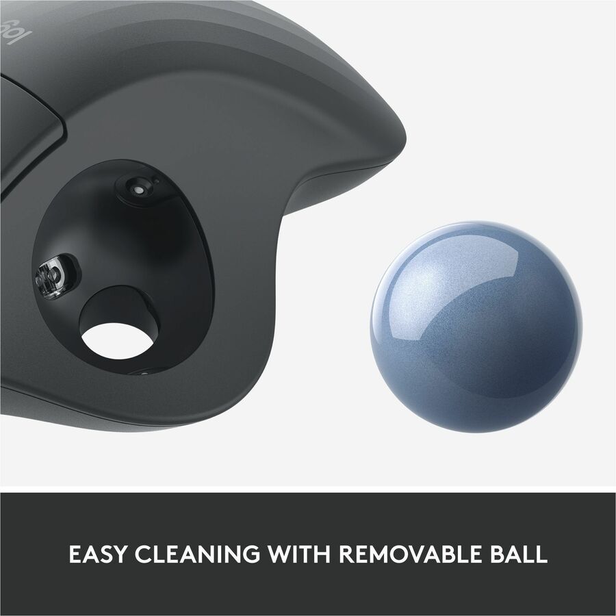 Logitech Ergo M575 pour entreprises (graphite) - Boîte marron