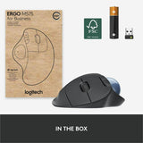 Logitech Ergo M575 pour entreprises (graphite) - Boîte marron