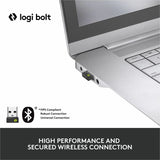 Clavier Logitech MX pour entreprises (graphite) - Boîte marron