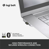Logitech Ergo K860 pour entreprises (graphite) - Boîte marron
