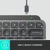 Logitech MX Keys Mini pour les entreprises (graphite)