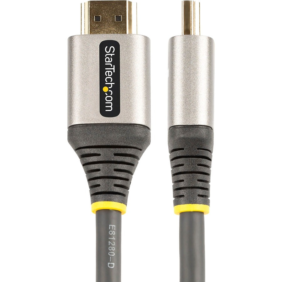 Câble HDMI 2.0 StarTech.com certifié Premium de 3 m, câble HDMI Ultra HD 4K 60 Hz haute vitesse avec Ethernet, HDR10, cordon d'écran HDMI UHD
