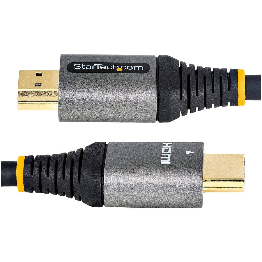 Câble HDMI 2.0 StarTech.com certifié Premium de 3 m, câble HDMI Ultra HD 4K 60 Hz haute vitesse avec Ethernet, HDR10, cordon d'écran HDMI UHD