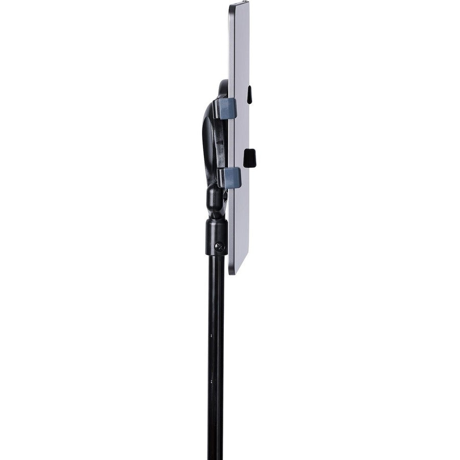 StarTech.com Mobile Tablet Stand with wheels, Height Adjustable Cart, Universal Rolling Tablet Stand for 7 - 11in w/ Detachable Holder, TAA