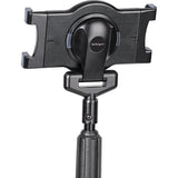 StarTech.com Mobile Tablet Stand with wheels, Height Adjustable Cart, Universal Rolling Tablet Stand for 7 - 11in w/ Detachable Holder, TAA