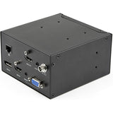 StarTech.com Conference Table Box for AV Connectivity & Charging, 4K HDMI/DP or VGA, GbE, Audio, Power Center w/ 2x USB & 2x UL AC Outlets
