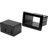 StarTech.com Conference Table Power Center, 2x UL Certified 120V AC Outlets, 2x USB (BC 1.2), Recessed Desk Power Strip/Charging Station