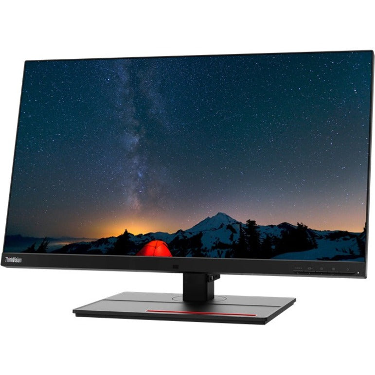 Lenovo ThinkVision P27u-20 27" Class 4K UHD LED Monitor - 16:9 - Raven Black