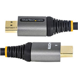 StarTech.com 3ft (1m) Premium Certified HDMI 2.0 Cable, High Speed Ultra HD 4K 60Hz HDMI Cable with Ethernet, HDR10, UHD HDMI Monitor Cord