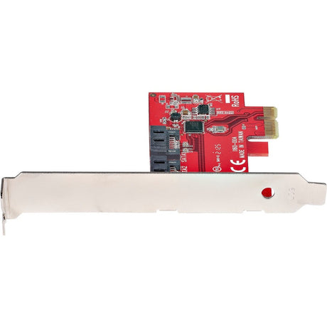 StarTech.com SATA PCIe Card, 2 Port PCIe SATA Expansion Card, 6Gbps SATA, PCI Express to SATA Adapter, Non-RAID, PCIe to SATA Converter
