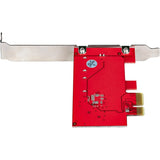 StarTech.com SATA PCIe Card, 2 Port PCIe SATA Expansion Card, 6Gbps SATA, PCI Express to SATA Adapter, Non-RAID, PCIe to SATA Converter