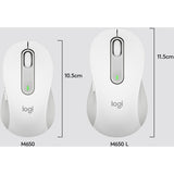 Logitech Signature M650 (blanc cassé)