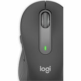 Logitech Signature M650 L Full Size Wireless Mouse - For Large Sized Hands, 2-Year Battery, Silent Clicks, Customizable Side Buttons, Bluetooth, Multi-Device Compatibility (Graphite)
