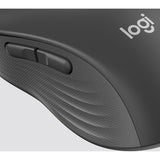 Logitech Signature M650 L Full Size Wireless Mouse - For Large Sized Hands, 2-Year Battery, Silent Clicks, Customizable Side Buttons, Bluetooth, Multi-Device Compatibility (Graphite)
