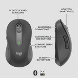 Logitech Signature M650 L pour les entreprises (graphite) - Boîte marron